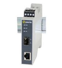 Perle SR-1110-SFP convertidor de medio 1000 Mbit/s Gris 