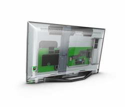 Philips 24HFL3014P/12 Televisor 61 cm [24"] HD Negro, Transparente 250 cd / m² 