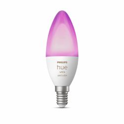 Philips Hue White and Color ambiance Vela - Bombilla inteligente E14 