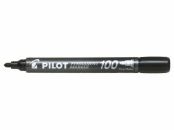 Pilot SCA-100-SET4 marcador permanente Punta redonda Negro 4 pieza[s] 