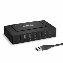 Plugable Technologies USB2-HUB7BC-EU hub de interfaz USB 2.0 Type-B 480 Mbit/s Negro 