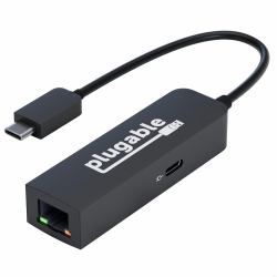 Plugable Technologies USBC-E2500PD adaptador y tarjeta de red Ethernet 2500 Mbit/s 