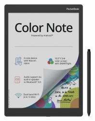 PocketBook Color Note lectore de e-book Pantalla táctil 32 GB Wifi Negro, Azul 