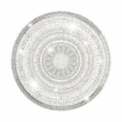 PopSockets Clear Glitter Silver 