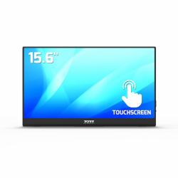 Port Designs 902101T pantalla para PC 39,6 cm [15.6"] 1920 x 1080 Pixeles Full HD LCD Pantalla táctil Negro 