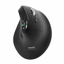 Port Designs 910204 ratón Universal Mano derecha RF Wireless + Bluetooth Óptico 4800 DPI 