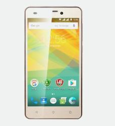 Prestigio Wize NK3 12,7 cm [5"] SIM doble Android 6.0 3G MicroUSB 0,512 GB 4 GB 2000 mAh Oro 