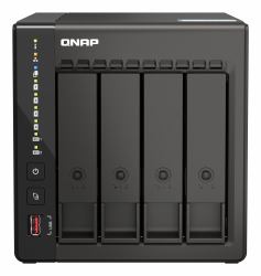 QNAP TS-453E NAS Torre Intel® Celeron® J6412 8 GB 0 TB QNAP QTS Negro 