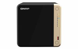 QNAP TS-464 NAS Torre Intel® Celeron® N5095 8 GB DDR4 0 TB QNAP QTS Negro 