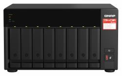 QNAP TS-873A NAS Torre Ryzen Embedded V1500B 8 GB DDR4 0 TB QNAP Turbo System Negro 