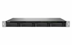 QNAP TS-983XU-RP NAS Bastidor [1U] Intel® Xeon® E-2124 8 GB DDR4 0 TB QNAP QTS Negro 