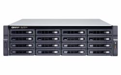 QNAP TS-h1683XU-RP NAS Bastidor [3U] Intel Xeon E E-2236 128 GB DDR4 0 TB QuTS hero Negro 