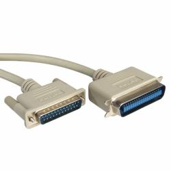 ROLINE Parallel Printer Cable, DB25 M - C36 M 1.8 m cable paralelo Gris 