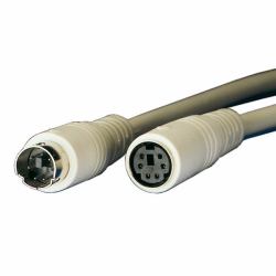 ROLINE PS/2 Cable, M - F 1.8 m cable ps/2 Gris 