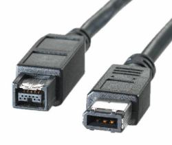 ROLINE 11.02.9618 cable firewire 1,8 m 6-p 9-p Negro 