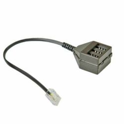 ROLINE RJ-45 - 3xTAE-F 0,14 m Negro 