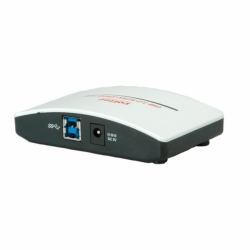 ROLINE USB 3.0 Hub "Black & White", 4 Ports, with Power Supply Blanco, Negro 