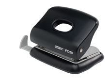 Rapid FC20 perforador de papel 20 hojas Negro 