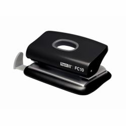 Rapid FC10 perforador de papel 10 hojas Negro 