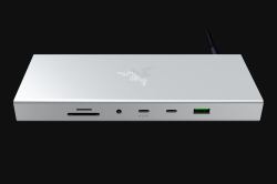 Razer USB 4 Dock USB Tipo C 10000 Mbit/s Plata 