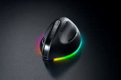 Razer Pro Click V2 Vertical ratón Universal mano derecha RF Wireless + Bluetooth + USB Type-C Óptico 30000 DPI 