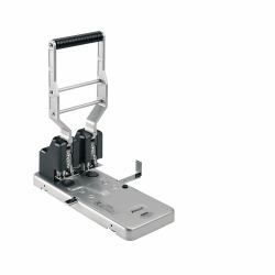 Rexel Perforadora HD2150 2 agujeros ultraintensiva plata/negra 