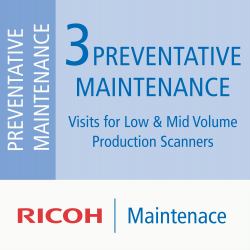 Ricoh 3 visitas de mantenimiento preventivo 