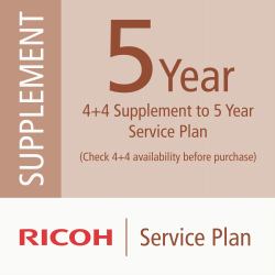 Ricoh Mejora para Respuesta y Resolución en 4+4 horas al servicio de 5 años 