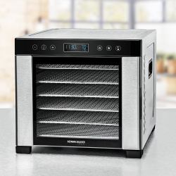 Rommelsbacher DA 950 deshidratador de alimentos Negro, Acero inoxidable 600 W 