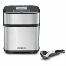 Rommelsbacher IM 12 máquina para helados Heladera tradicional 1,5 L Negro, Acero inoxidable 