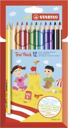 STABILO Trio Thick Multicolor 12 pieza[s] 