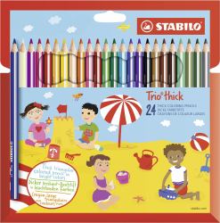 STABILO Trio Thick Multi 24 pieza[s] 