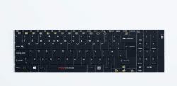 STANDIVARIUS Solo #pad teclado Oficina RF inalámbrico QWERTY Inglés del Reino Unido Aluminio, Negro  - Versión UK