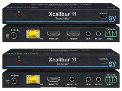 SY Electronics Xcalibur 4K 18G Transmitter/Receiver set. [NON HDBT] Transmisor y receptor de señales AV 