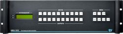 SY Electronics SY-MMU-1616 matriz de conmutación Matriz de conmutación modular AV Pantalla incorporada 