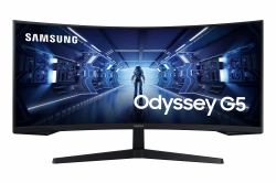 Samsung G55T pantalla para PC 86,4 cm [34"] 3440 x 1440 Pixeles UltraWide Quad HD LED Negro 