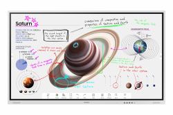 Samsung WM75B pizarra blanca interactiva 190,5 cm [75"] 3840 x 2160 Pixeles Pantalla táctil Gris, Blanco 