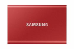 Samsung Portable SSD T7 500 GB USB Tipo C 3.2 Gen 2 [3.1 Gen 2] Rojo 
