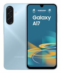 Samsung Galaxy A17 17 cm [6.7"] Ranura híbrida Dual SIM 4G USB Tipo C 8 GB 256 GB 5000 mAh Azul claro 