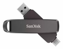 SanDisk SDDDE1-512G-G46 unidad flash USB 512 GB USB Type-C/USB Type-A 3.2 Gen 2 [3.1 Gen 2] Negro 