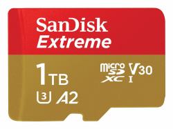 SanDisk Extreme 1 TB MicroSDXC UHS-I Clase 3 
