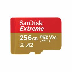 SanDisk Extreme 256 GB MicroSDXC UHS-I Clase 10 