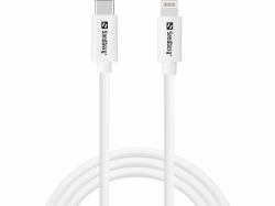 Sandberg 136-58 cable de conector Lightning 1 m Blanco 