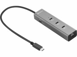 Sandberg 136-78 base para portátil y replicador de puertos Alámbrico USB 3.2 Gen 2 [3.1 Gen 2] Type-C Gris 