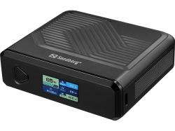 Sandberg 421-25 batería externa Polímero de litio 20000 mAh Cargador inalámbrico Negro 