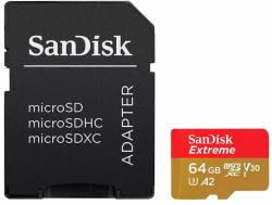 Sanford SanDisk Extreme PLUS 64 GB MicroSDXC Clase 10 