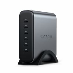 Satechi ST-C200GM-EU cargador de dispositivo móvil Universal Gris Corriente alterna Interior 