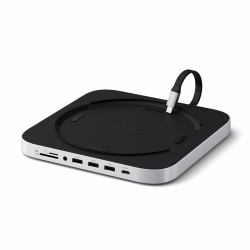 Satechi ST-GMMSHS base para portátil y replicador de puertos Alámbrico USB 3.2 Gen 2 [3.1 Gen 2] Type-C Blanco 