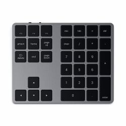 Satechi ST-XLABKM teclado numérico Universal Bluetooth Gris 