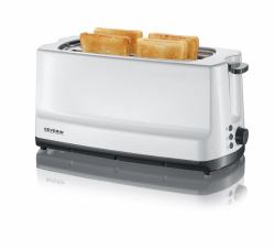 Severin AT 2234 4 rebanada[s] 1400 W Gris, Blanco 